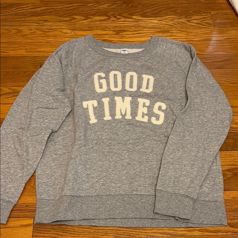 Old Navy Gray Sweatshirt